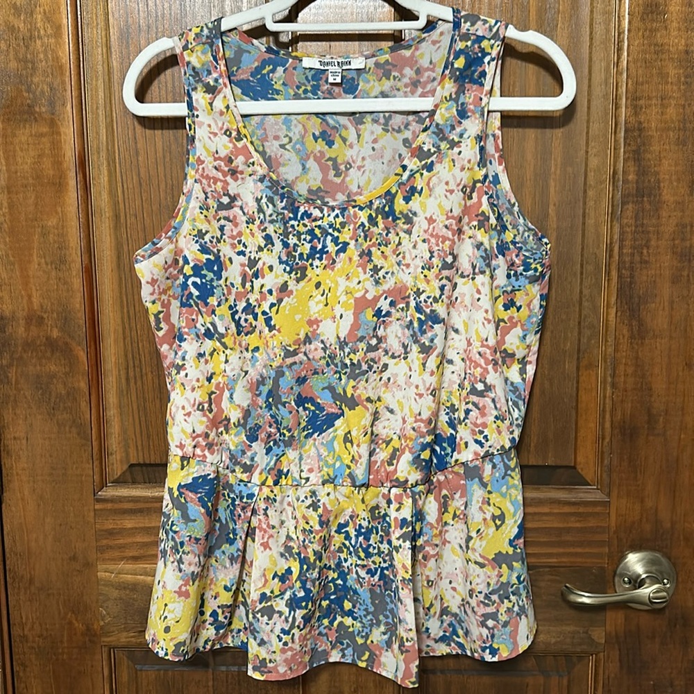 Daniel Rainn Multicolor Sleeveless Top